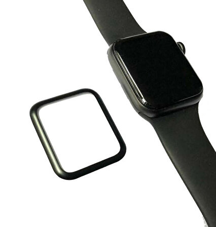 Apple Watch 40 Mm Uyumlu Pmma Silikon Body Saat Ekran Koruyucu