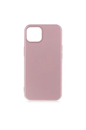 Apple iPhone 13 Uyumlu Kılıf Premier Silikon Kapak Rose Gold