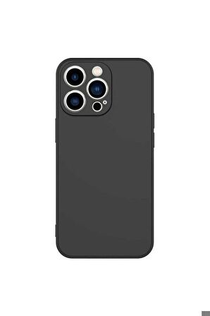 Apple iPhone 13 Pro Max Uyumlu Kılıf Mara Lansman Kapak Siyah