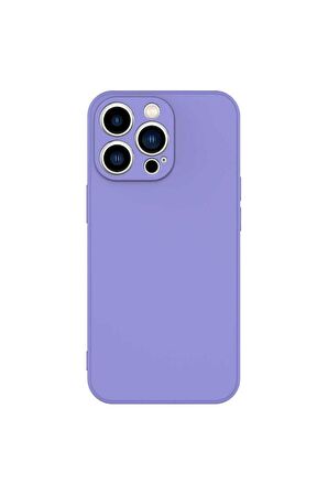 Apple iPhone 13 Pro Max Uyumlu Kılıf Mara Lansman Kapak Lila