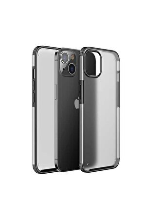 Apple iPhone 13 Mini Uyumlu Kılıf Volks Kapak Siyah