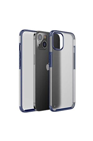 Apple iPhone 13 Uyumlu Kılıf Volks Kapak Lacivert