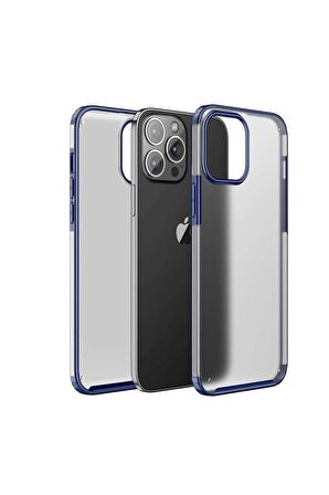 Apple iPhone 13 Pro Max Uyumlu Kılıf Volks Kapak Lacivert