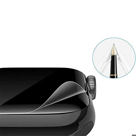 Apple Watch 45 Mm Uyumlu Narr Tpu Body Ekran Koruyucu