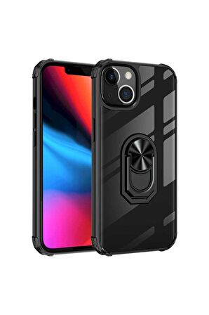 Apple iPhone 13 Mini Uyumlu Kılıf Mola Kapak Siyah