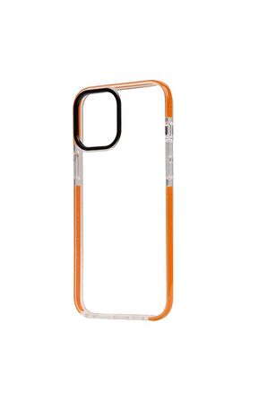 Apple iPhone 11 Uyumlu Kılıf Punto Kapak Turuncu