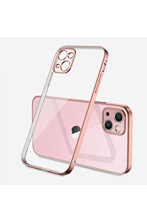 Apple iPhone 13 Mini Uyumlu Kılıf Gbox Kapak Gold