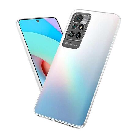 Xiaomi Redmi 10 Uyumlu Kılıf Süper Silikon Kapak