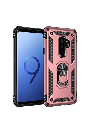 Samsung Galaxy S9 Plus Uyumlu Kılıf Vega Kapak Rose Gold