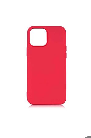 Apple iPhone 13 Pro Max Uyumlu Kılıf LSR Lansman Kapak Kırmızı