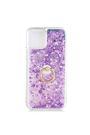 Apple iPhone 13 Pro Uyumlu Kılıf Milce Kapak Mor