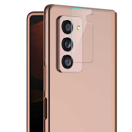 Samsung Galaxy Z Fold 2 Uyumlu Araree C-Subcore Temperli Kamera Koruyucu