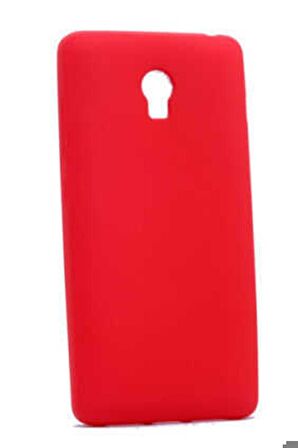 Lenovo Vibe P1M Uyumlu Kılıf Premier Silikon Kapak Kırmızı