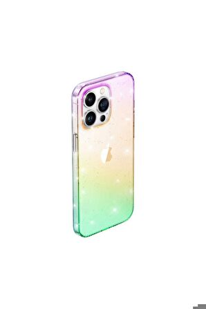 Apple iPhone 13 Pro Uyumlu Kılıf Vixy Kapak Colorful
