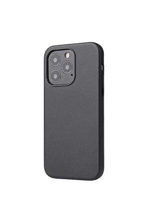 Apple iPhone 13 Pro Max Uyumlu Kılıf Eyzi Kapak Siyah