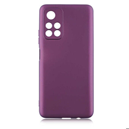 Xiaomi Redmi Note 11T 5G Uyumlu Kılıf Premier Silikon Kapak Mürdüm