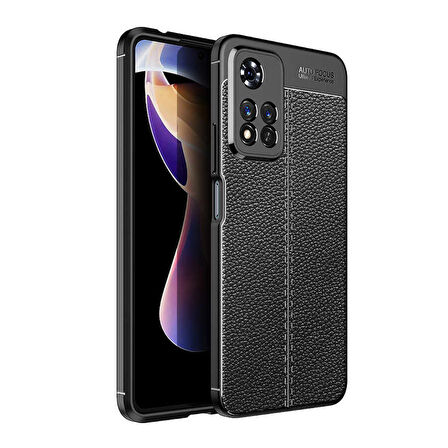 Xiaomi Redmi Note 11 Pro Plus 5G Uyumlu Kılıf Niss Silikon Kapak Siyah