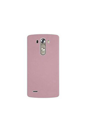 LG G3 Uyumlu Kılıf Premier Silikon Kapak Rose Gold