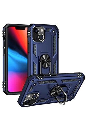 Apple iPhone 13 Uyumlu Kılıf Vega Kapak Mavi