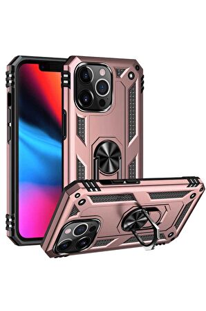 Apple iPhone 13 Pro Uyumlu Kılıf Vega Kapak Rose Gold
