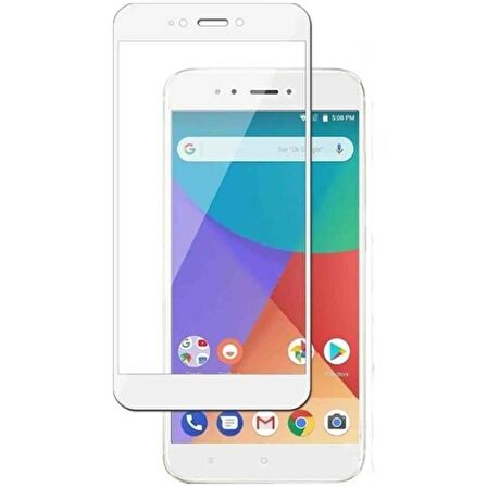 General Mobile 8 Go Uyumlu Fiber Nano Ekran Koruyucu Beyaz