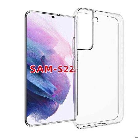 Samsung Galaxy S22 Uyumlu Kılıf Süper Silikon Kapak