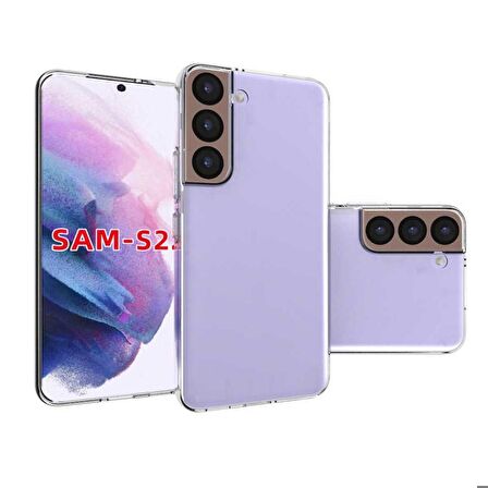 Samsung Galaxy S22 Uyumlu Kılıf Süper Silikon Kapak