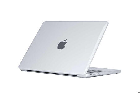 Apple Macbook 14.2' 2021 Uyumlu MSoft Kristal Kapak Renksiz