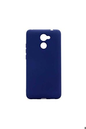 Huawei Y7 Prime Uyumlu Kılıf Premier Silikon Kapak Lacivert