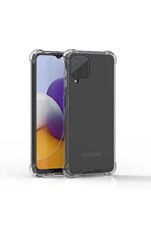 Samsung Galaxy M22 Uyumlu Kılıf Nitro Anti Shock Silikon
