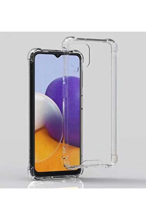 Samsung Galaxy M22 Uyumlu Kılıf Nitro Anti Shock Silikon