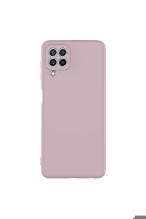 Samsung Galaxy M22 Uyumlu Kılıf Mara Lansman Kapak Pembe Açık