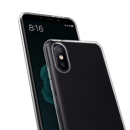 Xiaomi Mi 8 Uyumlu Kılıf Süper Silikon Kapak