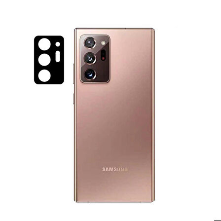 Samsung Galaxy Note 20 Ultra Uyumlu 3D Kamera Camı