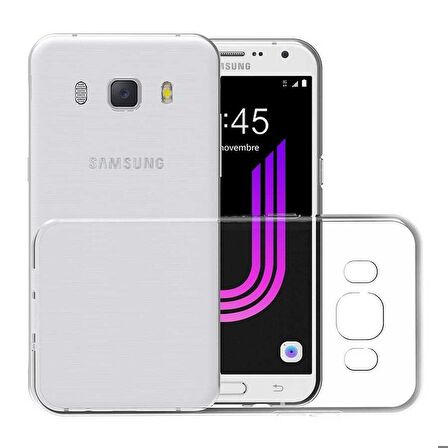 Samsung Galaxy J5 2016 Uyumlu Kılıf Süper Silikon Kapak