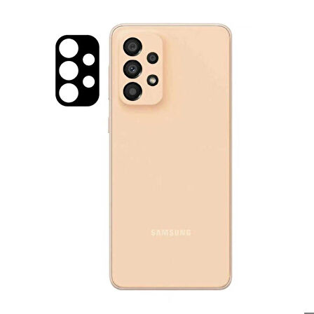 Samsung Galaxy A33 5G Uyumlu 3D Kamera Camı