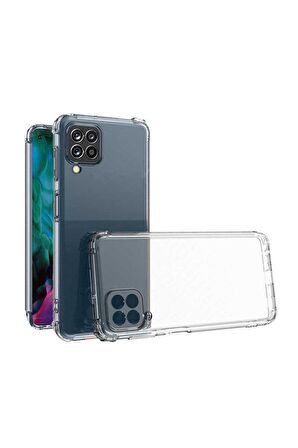 Samsung Galaxy M33 Uyumlu Kılıf 2mm Anti Shock Silikon
