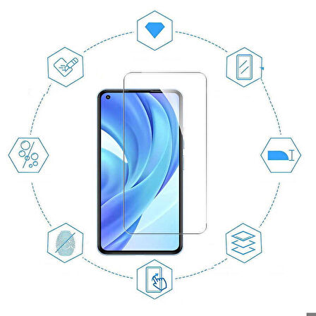 Xiaomi Mi 11 Lite Uyumlu Nano Micro Temperli Ekran Koruyucu