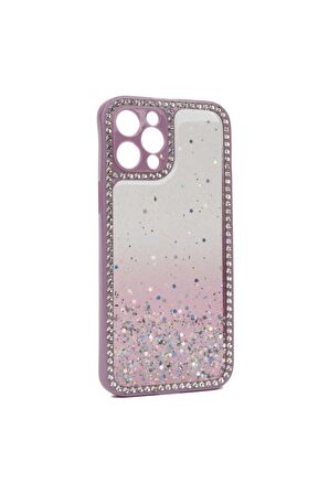 Apple iPhone 12 Pro Max Uyumlu Kılıf Fensi Kapak Rose Gold