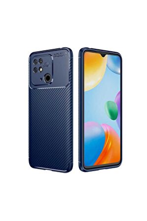 Xiaomi Poco C40 Uyumlu Kılıf Negro Silikon Kapak Lacivert
