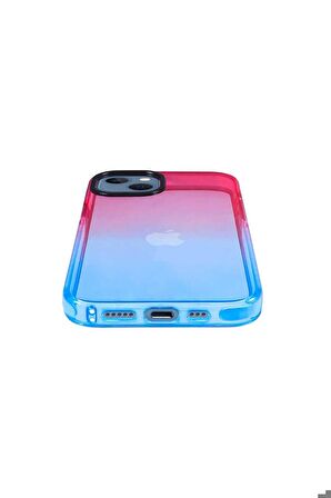 Apple iPhone 13 Uyumlu Kılıf Renkli Punto Kapak