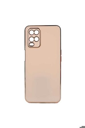Oppo A54 4G Uyumlu Kılıf Bark Kapak Rose Gold