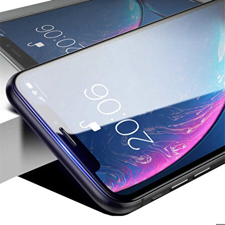Apple iPhone X Uyumlu Davin 5D Cam Ekran Koruyucu
