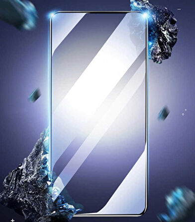 Oppo Reno 4 Lite Uyumlu Davin 5D Cam Ekran Koruyucu