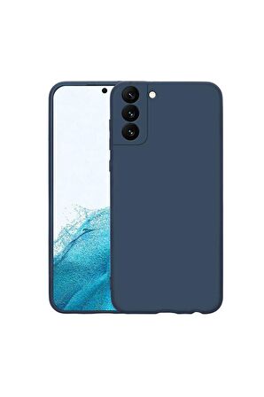 Samsung Galaxy S22 Uyumlu Kılıf Mara Lansman Kapak Lacivert