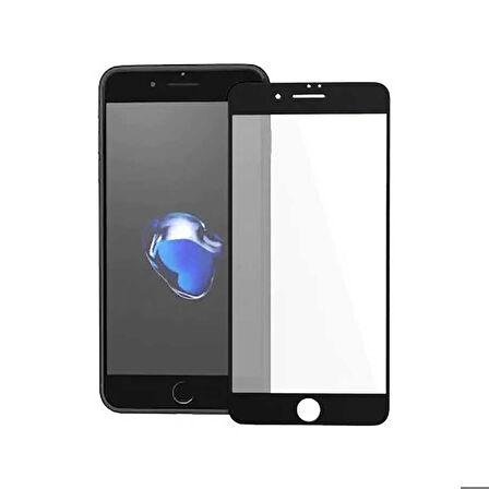 Apple iPhone 8 Uyumlu Davin Mat Seramik Ekran Koruyucu Siyah