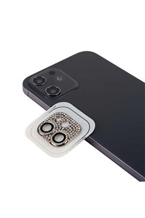 Apple iPhone 11 Uyumlu CL-08 Kamera Lens Koruyucu Gümüş