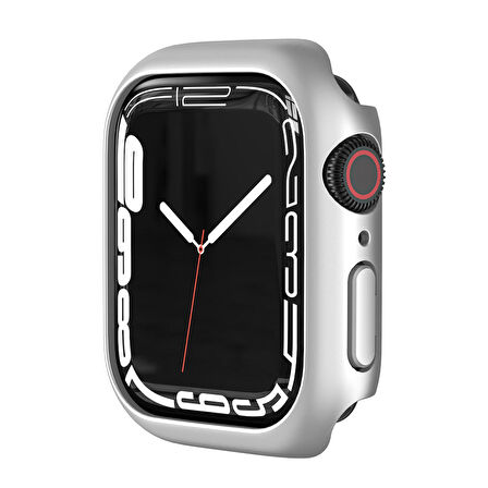 Apple Watch 42 Mm Uyumlu Kasa Ve Ekran Koruyucu Sert Silikon Renkli 360 Sert Pc Gard 07