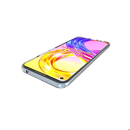 Realme 8 Uyumlu Kılıf Süper Silikon Kapak