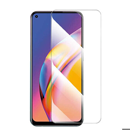 Oppo A76 Uyumlu Maxi Glass Temperli Cam Ekran Koruyucu